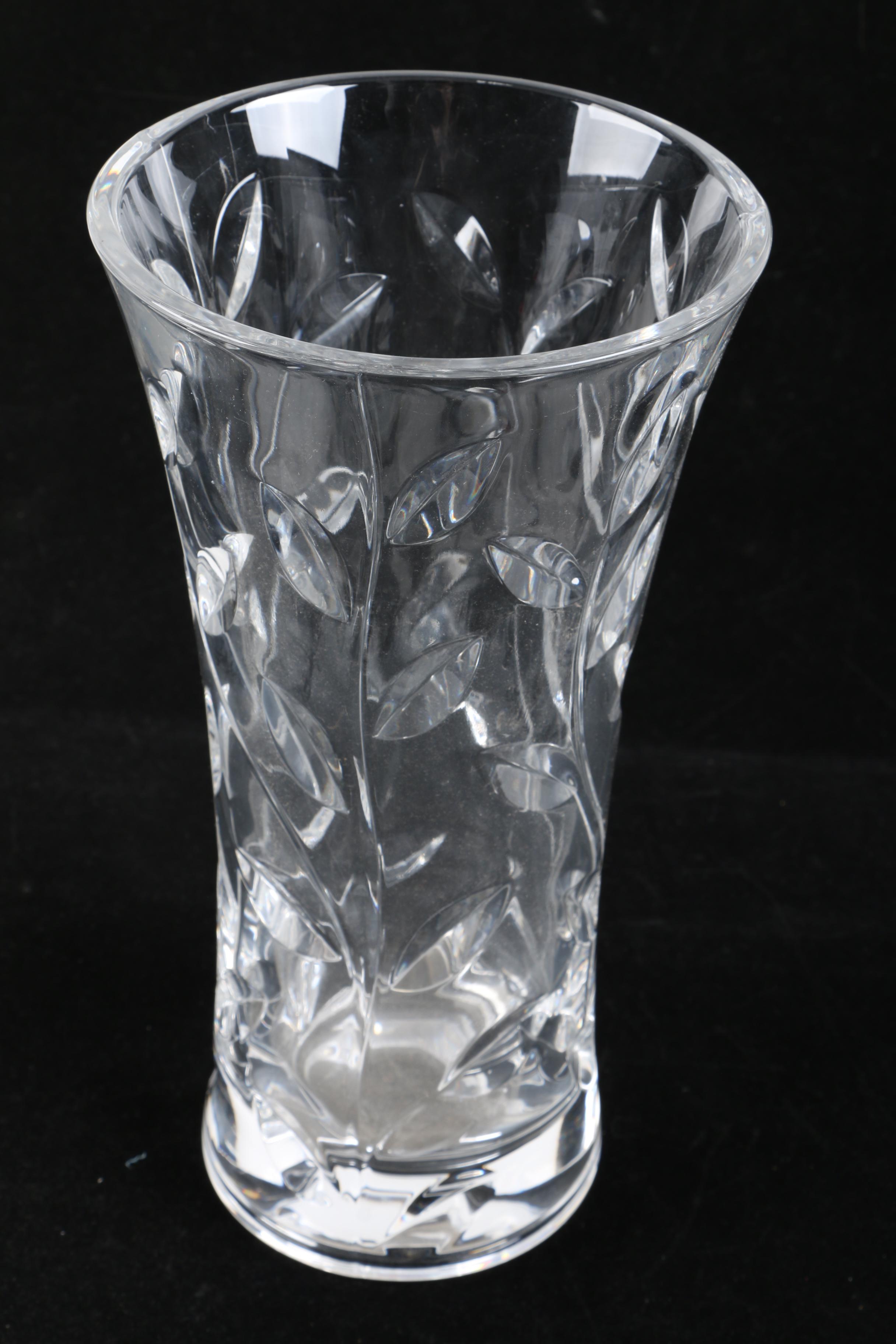 Marc Aurel Crystal Vase and More