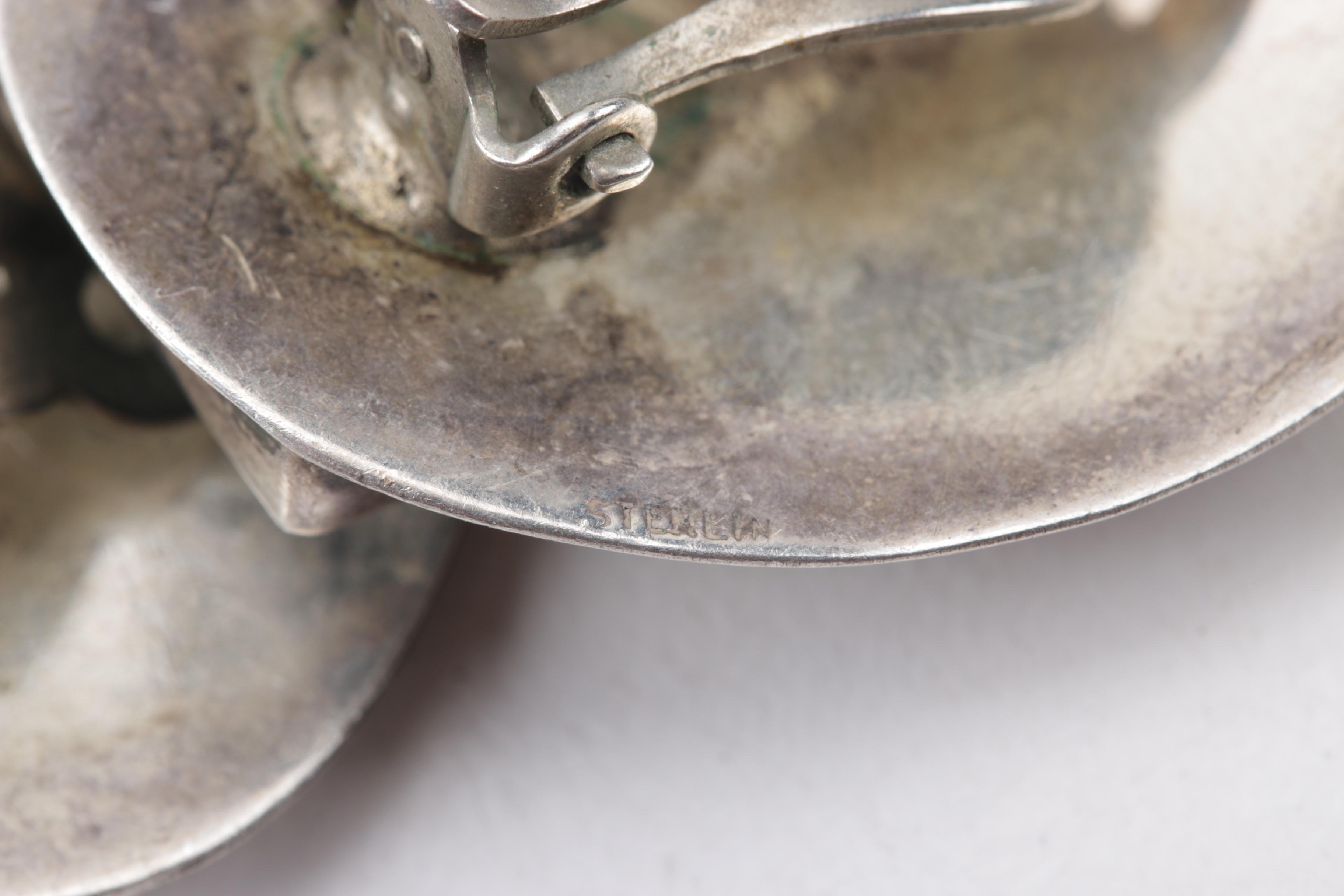 Assortment of Sterling Silver Jewelry Including Onyx