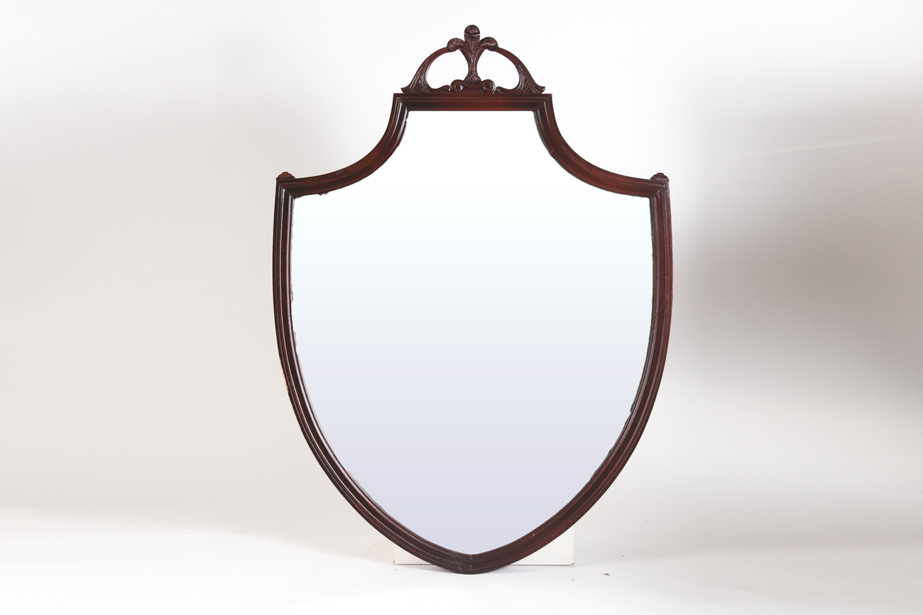 Wood Framed Decorative Mirror