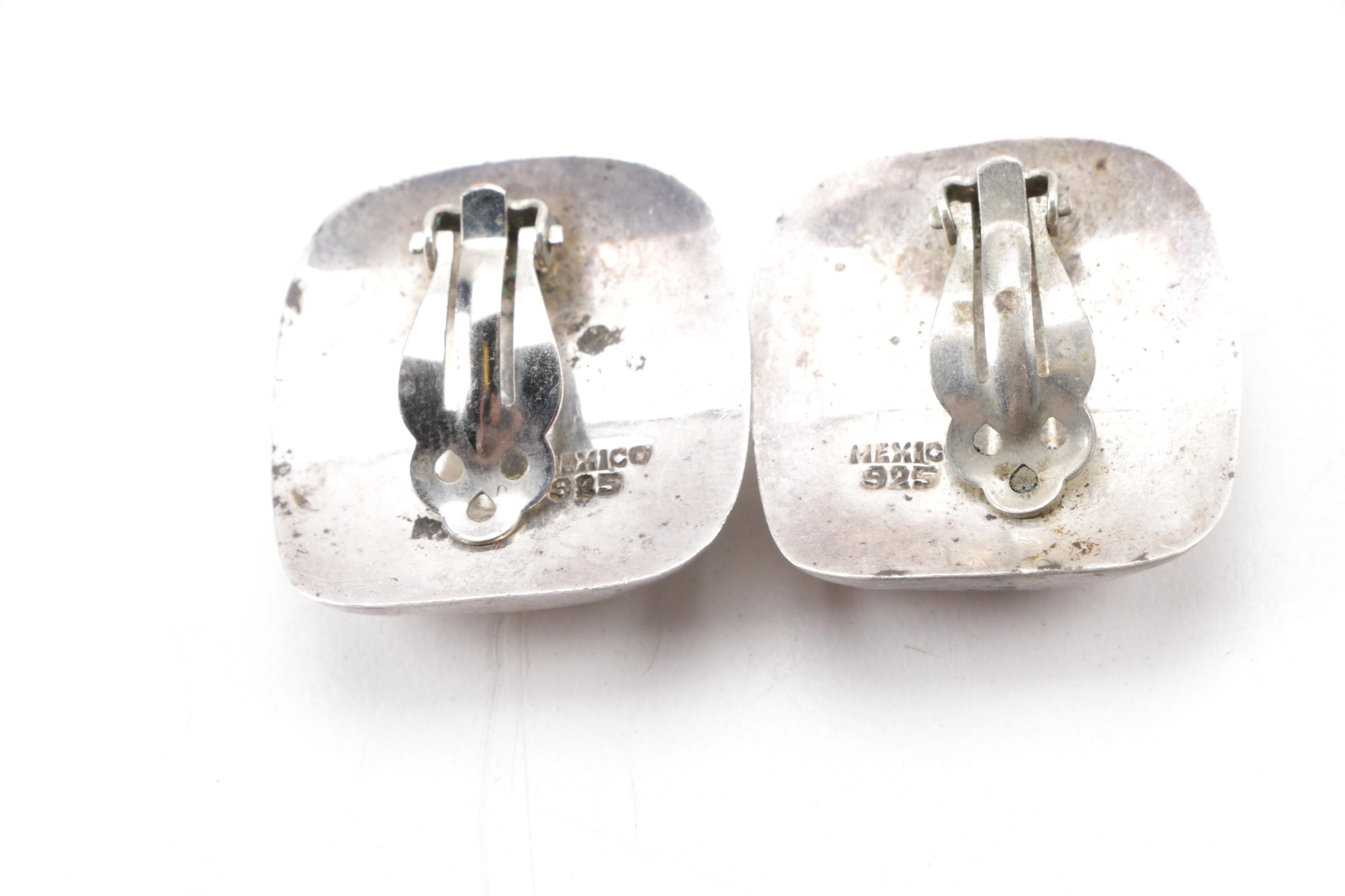 Collection of Sterling Silver Jewelry Including Amethyst and Judith Jack