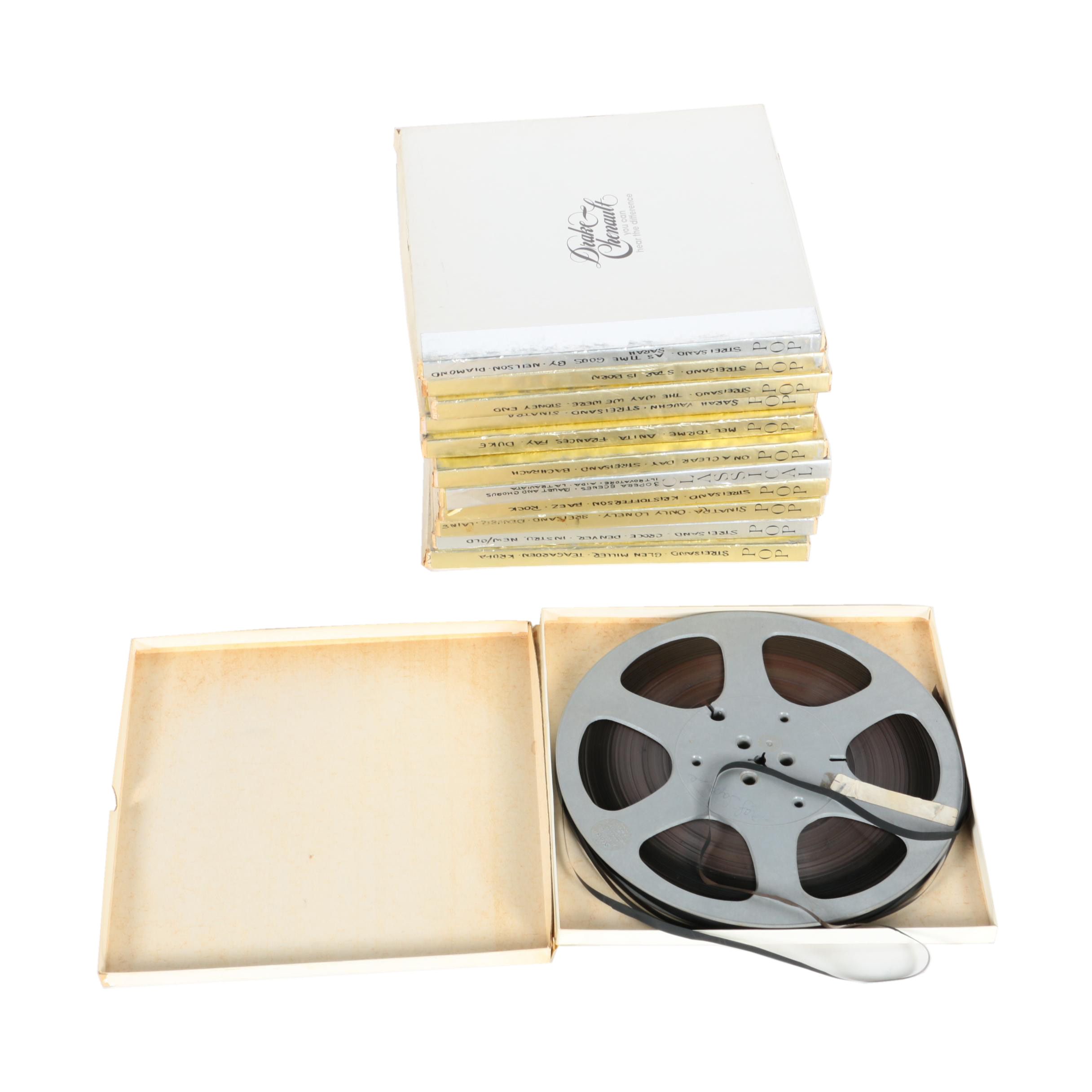 Classical and Popular Music Reel to Reel Assortment