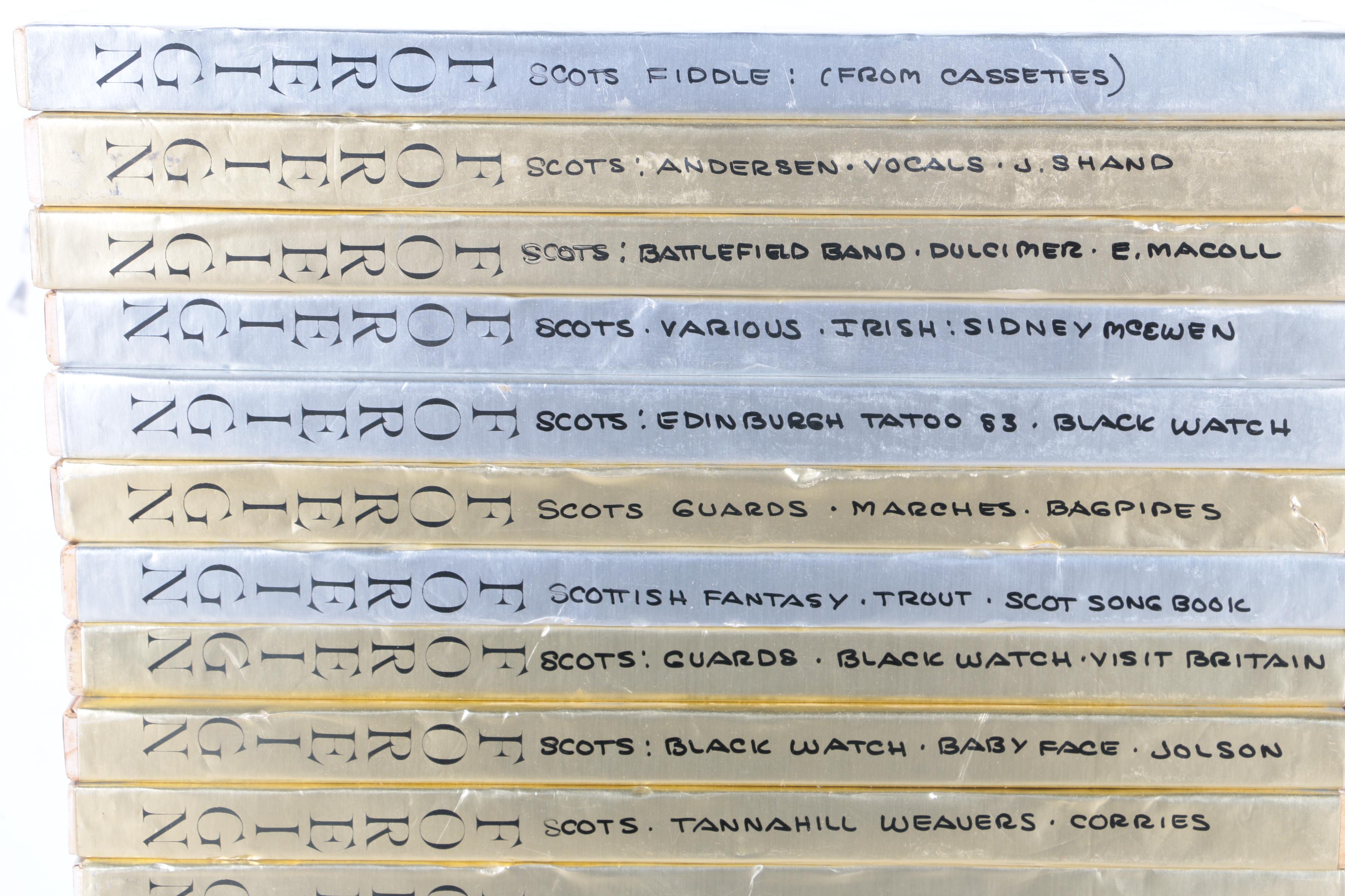 Scottish, Russian and Classical Music Reel to Reel Assortment