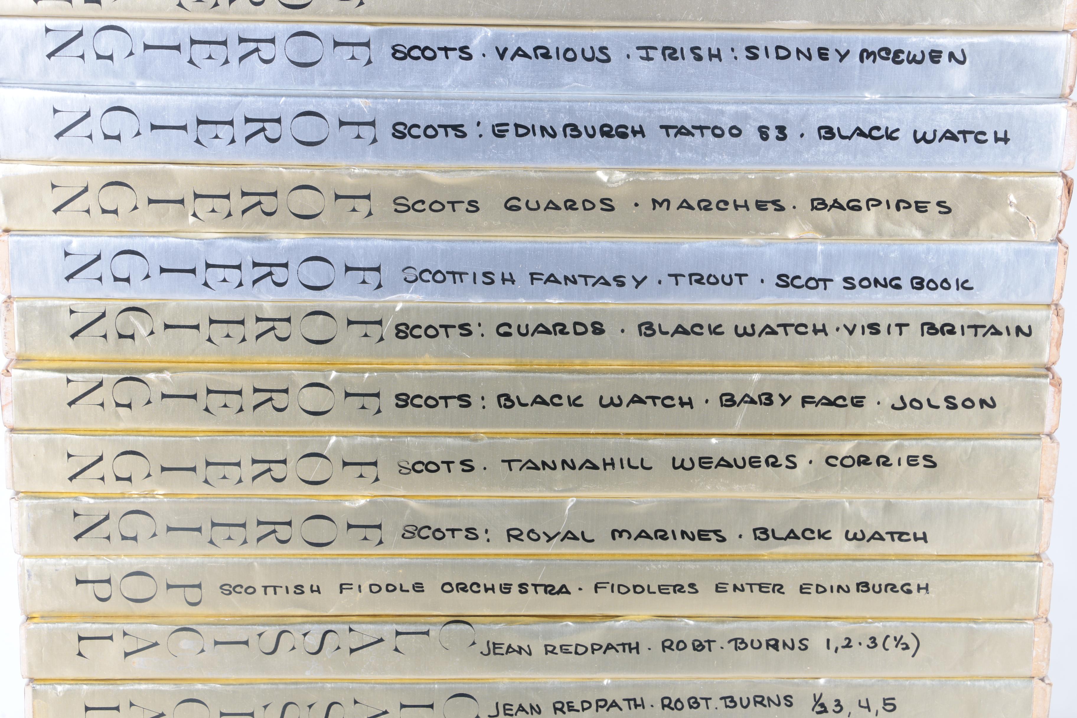 Scottish, Russian and Classical Music Reel to Reel Assortment