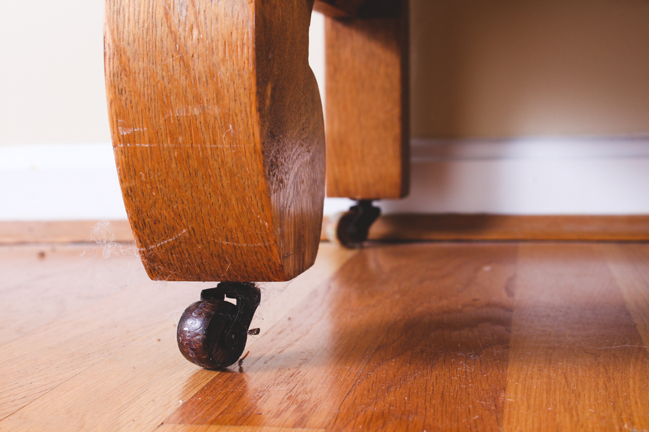 Vintage Wooden and Glass Display Cabinet