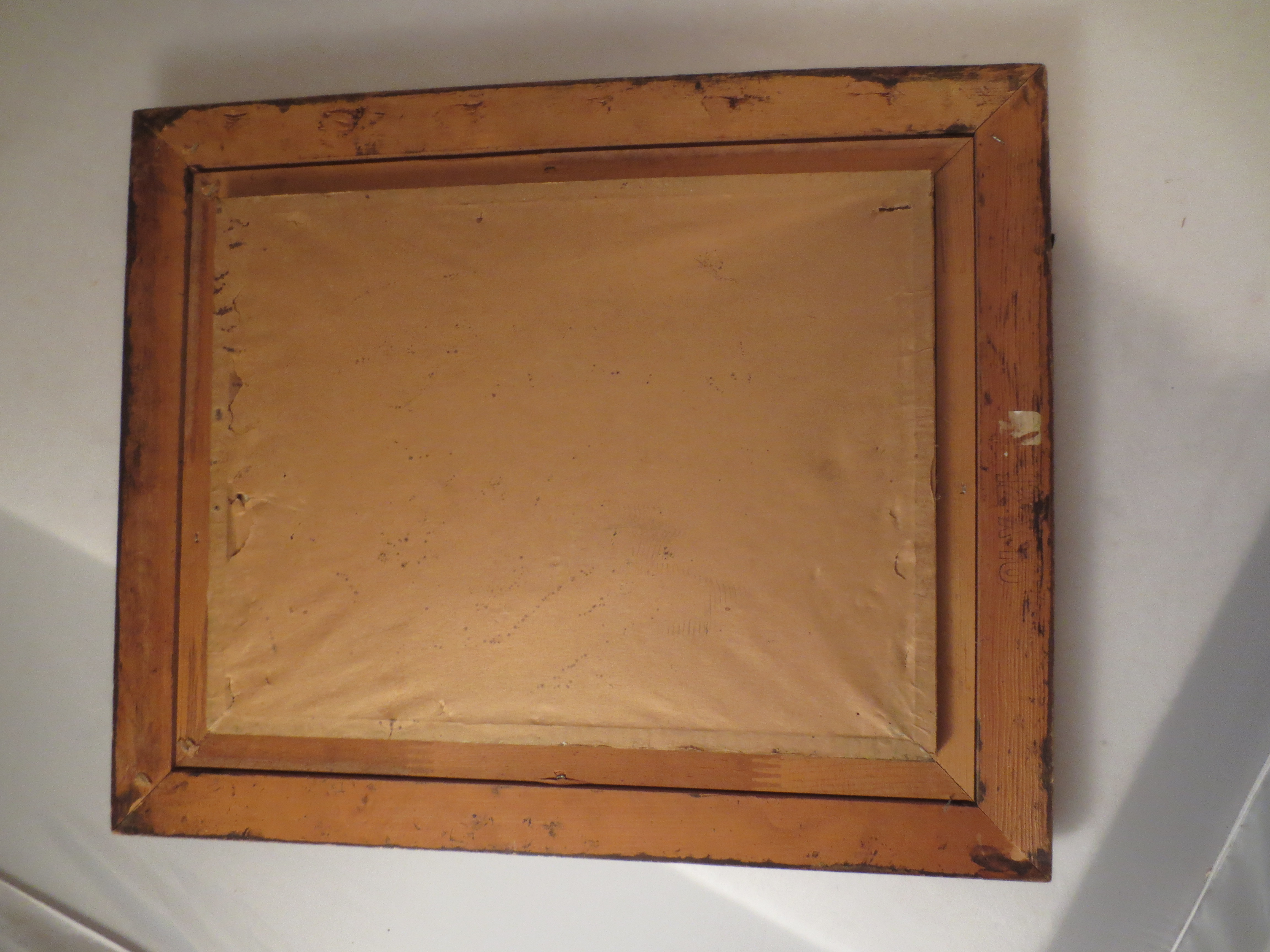 70's Westen Landscape with Mouintains and Cacti Signed Bill Rasley