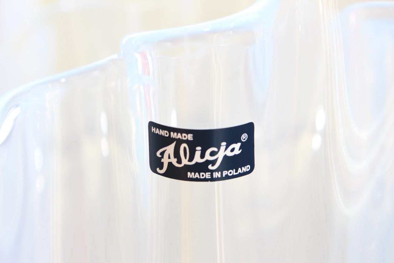 Wooden Pedestal and Decorative Vase