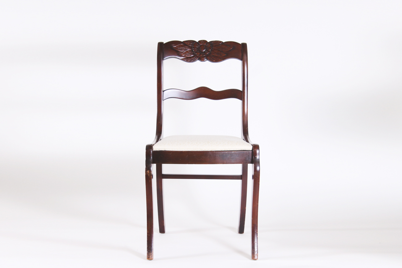 Pair of Victorian Style Chairs and Side Table