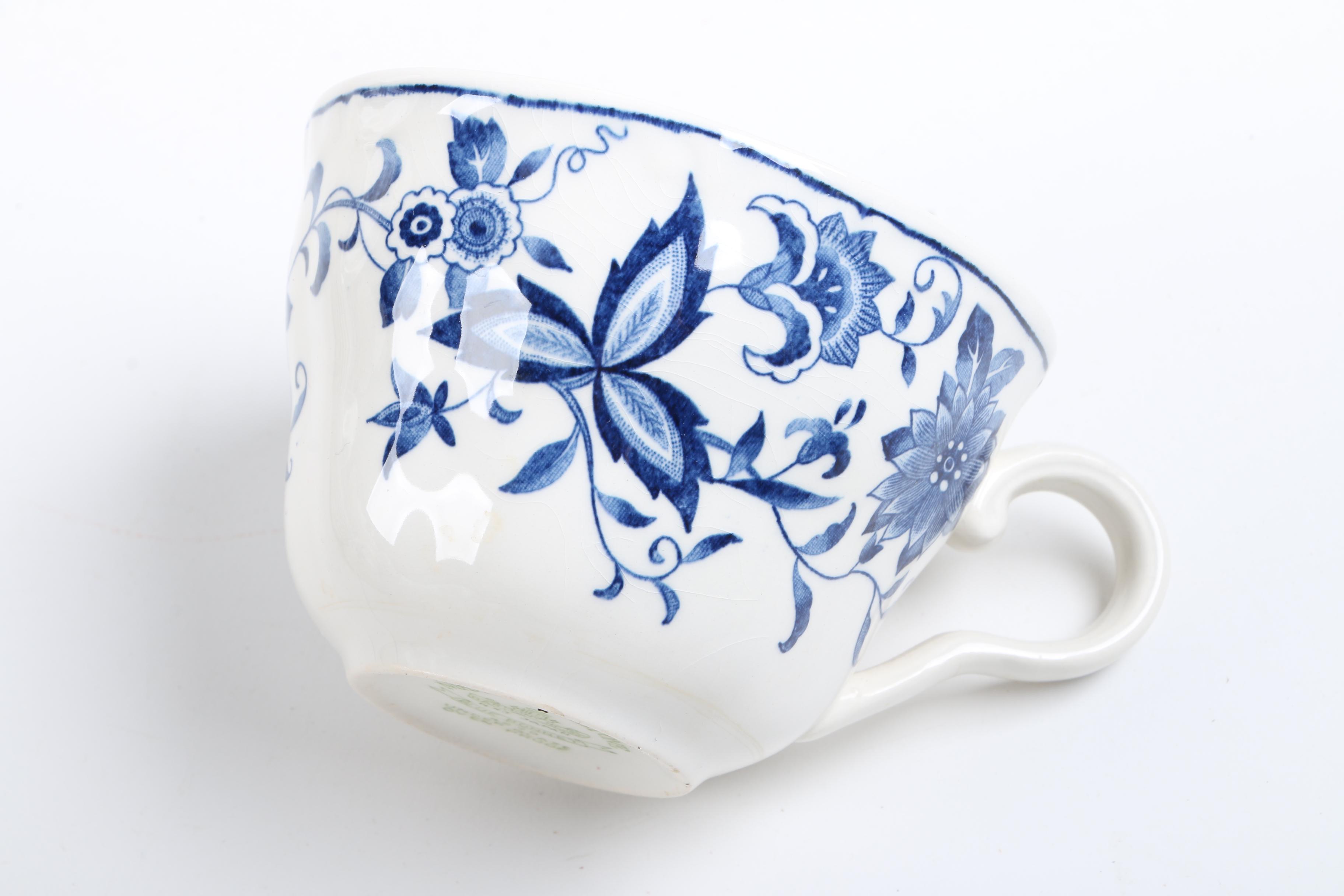 Vintage Nikko "Blue Bonnet" Ironstone Tableware