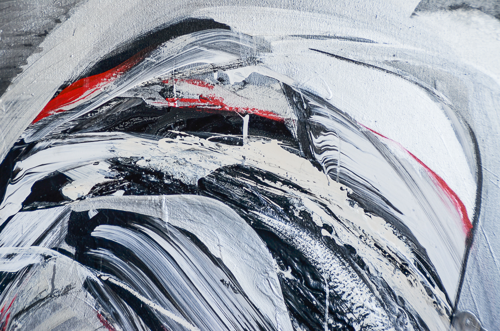 Kyoko Maruta Abstract Acrylic Painting on Canvas