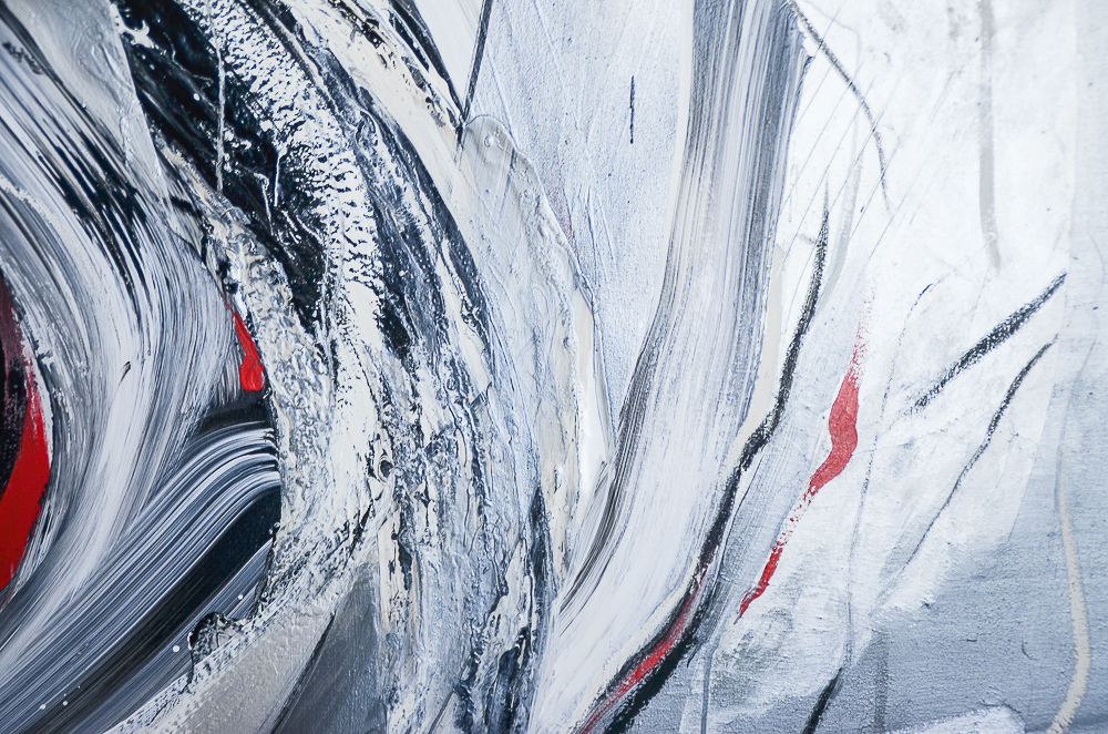 Kyoko Maruta Abstract Acrylic Painting on Canvas