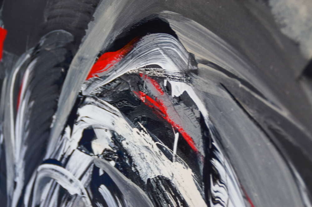 Kyoko Maruta Abstract Acrylic Painting on Canvas