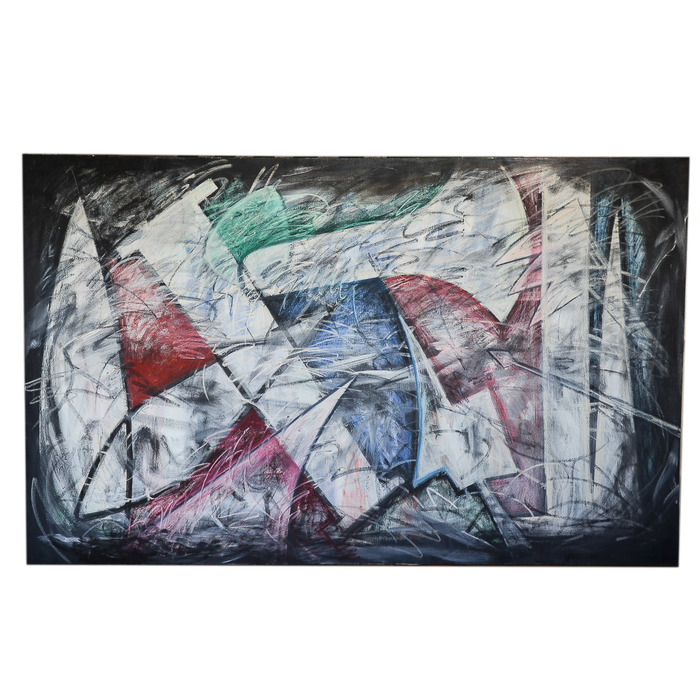 David DiMichele Oil Painting on Canvas "Artifacts"