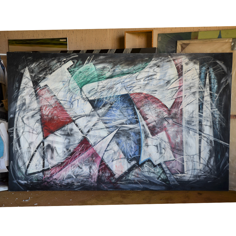 David DiMichele Oil Painting on Canvas "Artifacts"