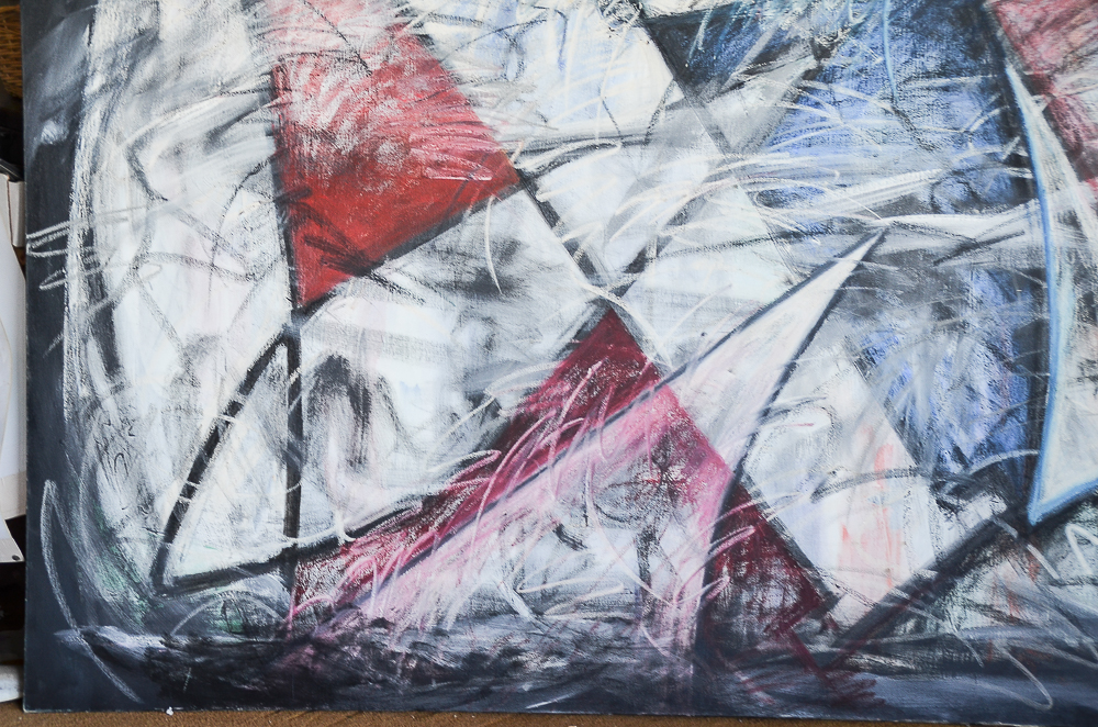 David DiMichele Oil Painting on Canvas "Artifacts"