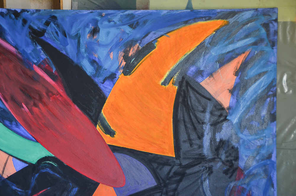 David Dimichele Painting on Canvas "The Unobtainable"