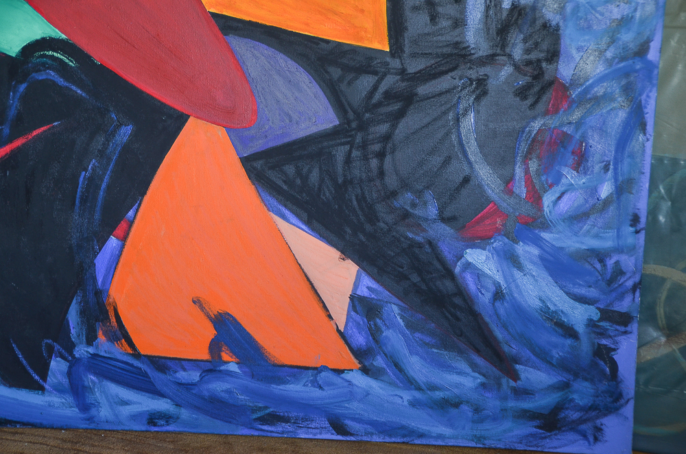 David Dimichele Painting on Canvas "The Unobtainable"