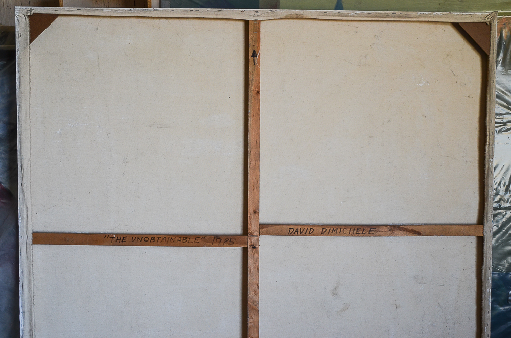 David Dimichele Painting on Canvas "The Unobtainable"