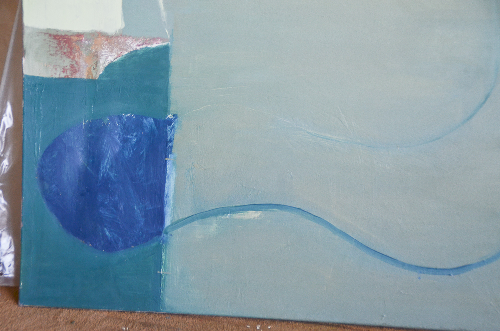 Yoji Takenaka 1989 Oil Painting on Canvas