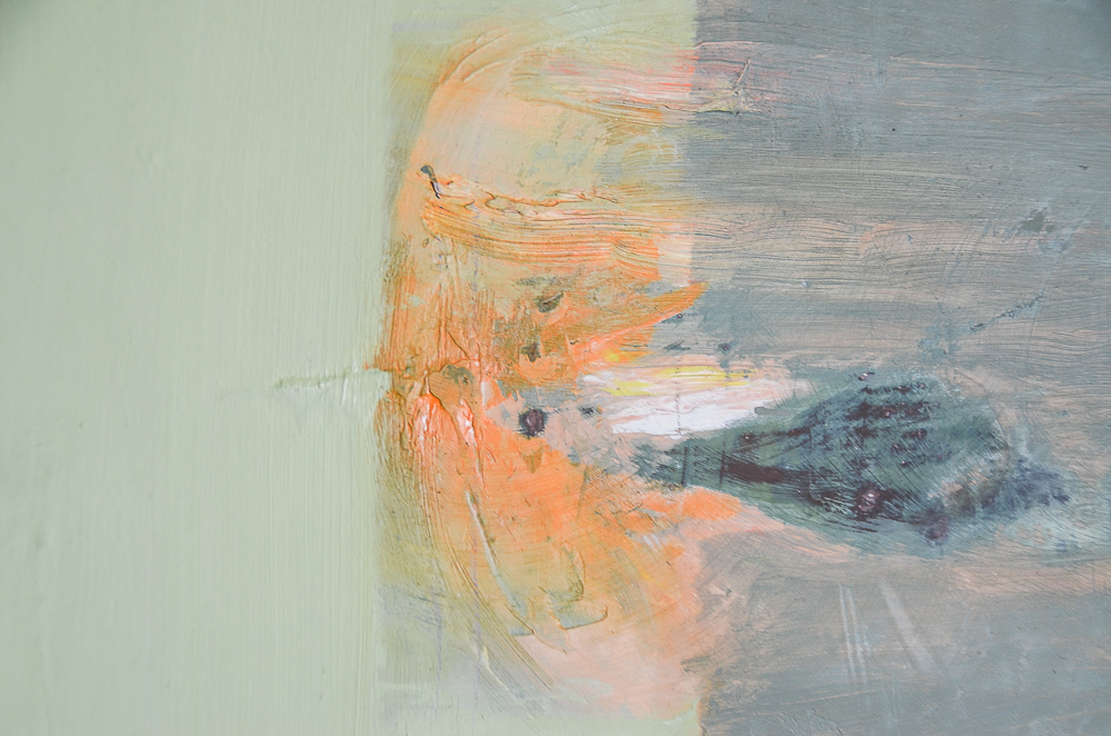 Yoji Takenaka 1989 Oil Painting on Canvas