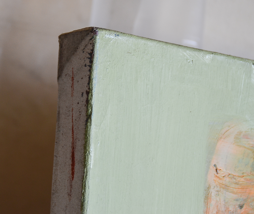 Yoji Takenaka 1989 Oil Painting on Canvas