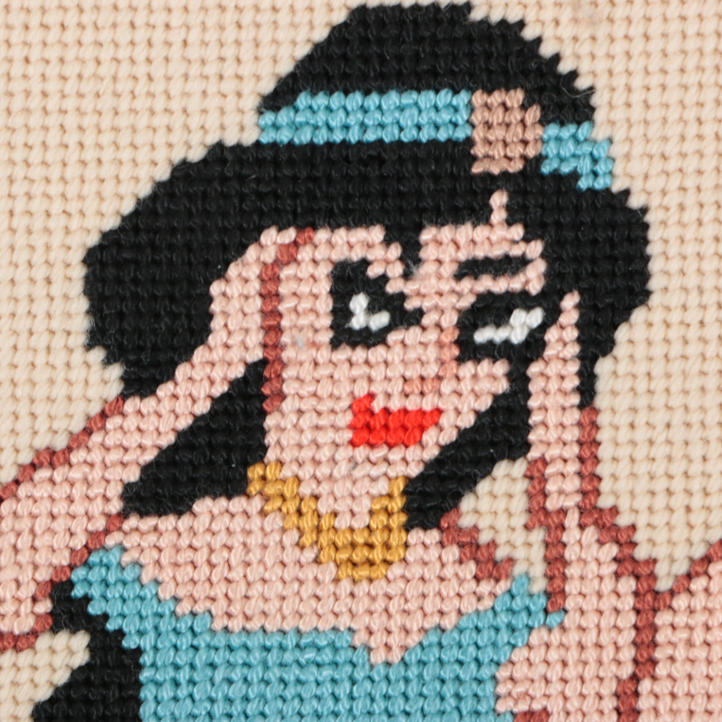 Collection of Needlepoints with Disney Themed Imagery