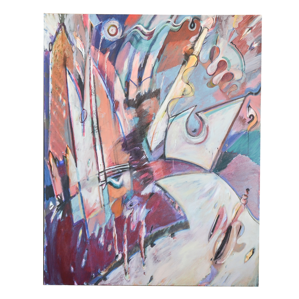 Christopher Menoher Oil Painting "Smokin' Jackson's Ghost"