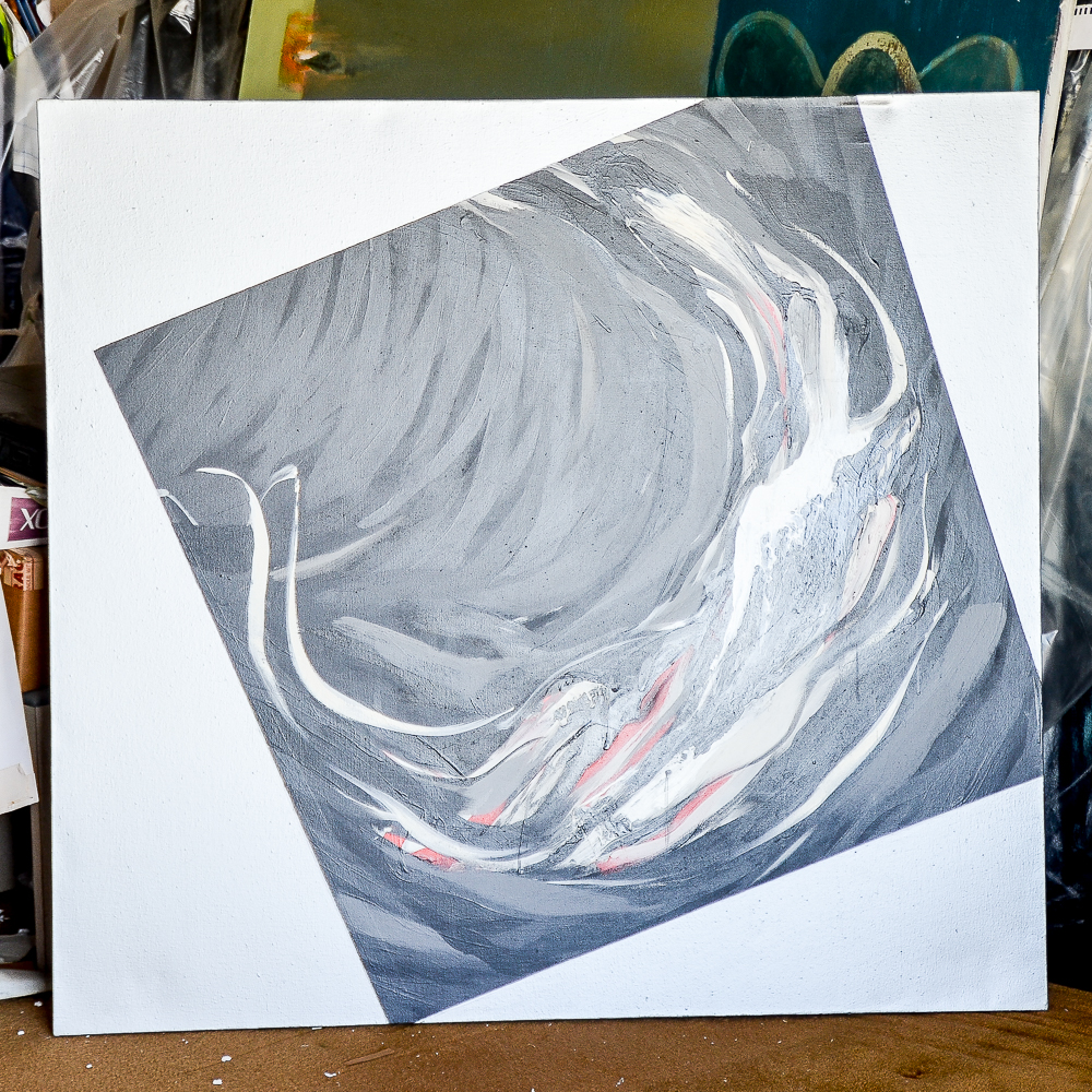 Kyoko Maruta 1989 Abstract Painting