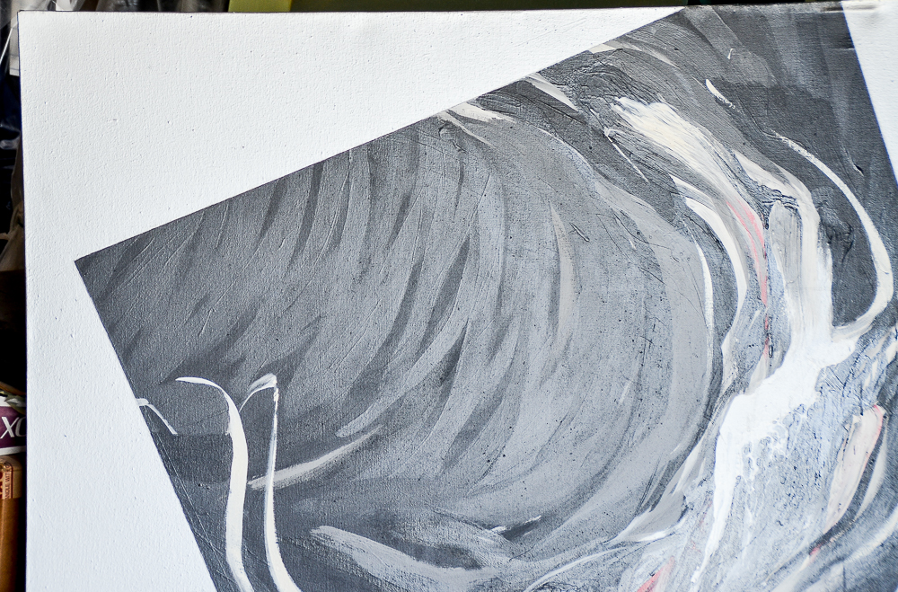 Kyoko Maruta 1989 Abstract Painting