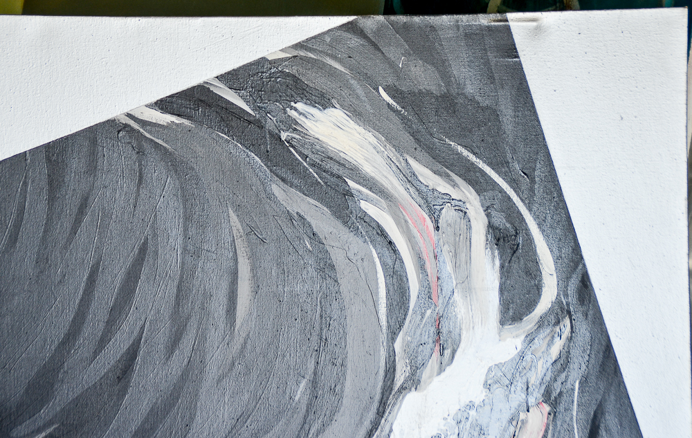 Kyoko Maruta 1989 Abstract Painting