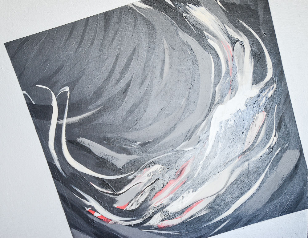 Kyoko Maruta 1989 Abstract Painting