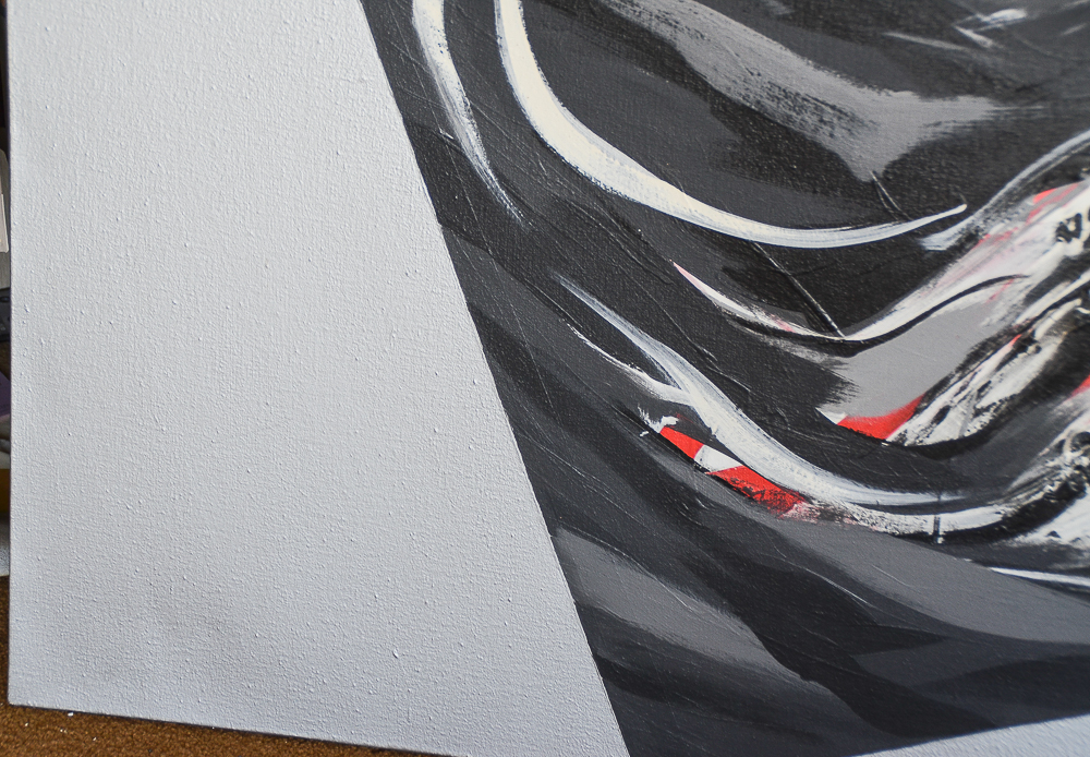 Kyoko Maruta 1989 Abstract Painting