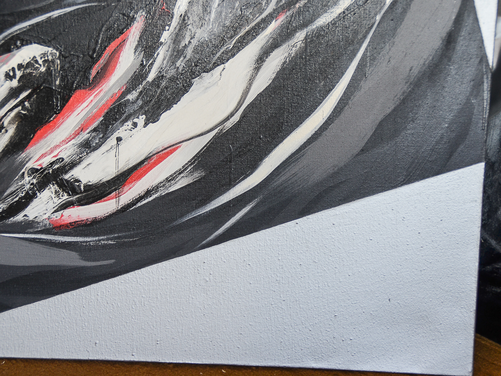 Kyoko Maruta 1989 Abstract Painting