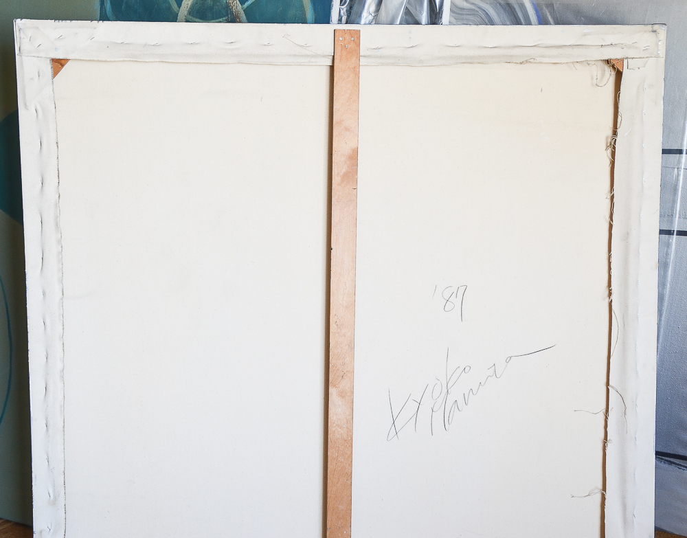 Kyoko Maruta 1989 Abstract Painting