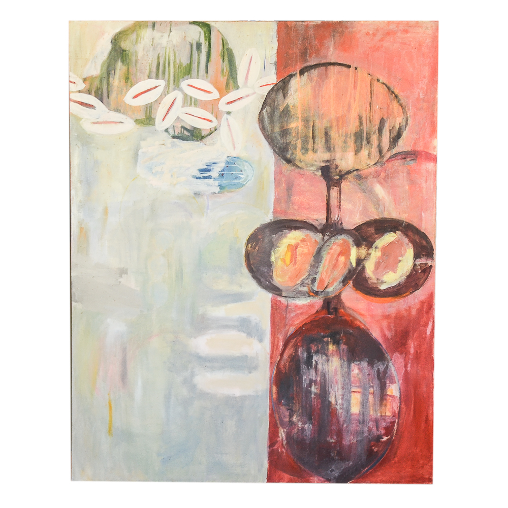 Yoji Takenaka 1989 Oil Painting on Canvas