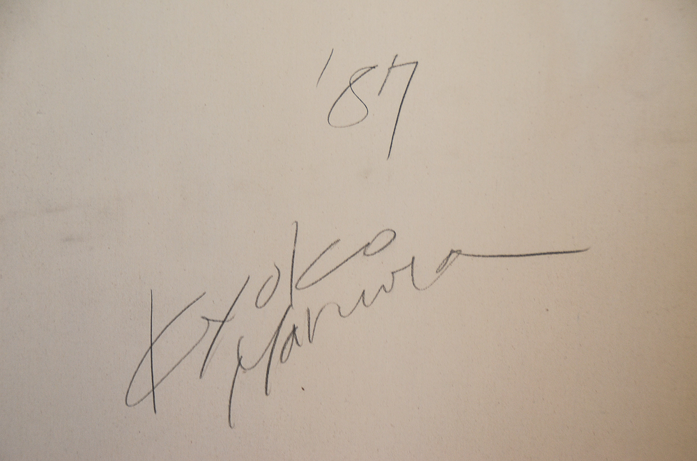 Kyoko Maruta 1987 Oil on Canvas