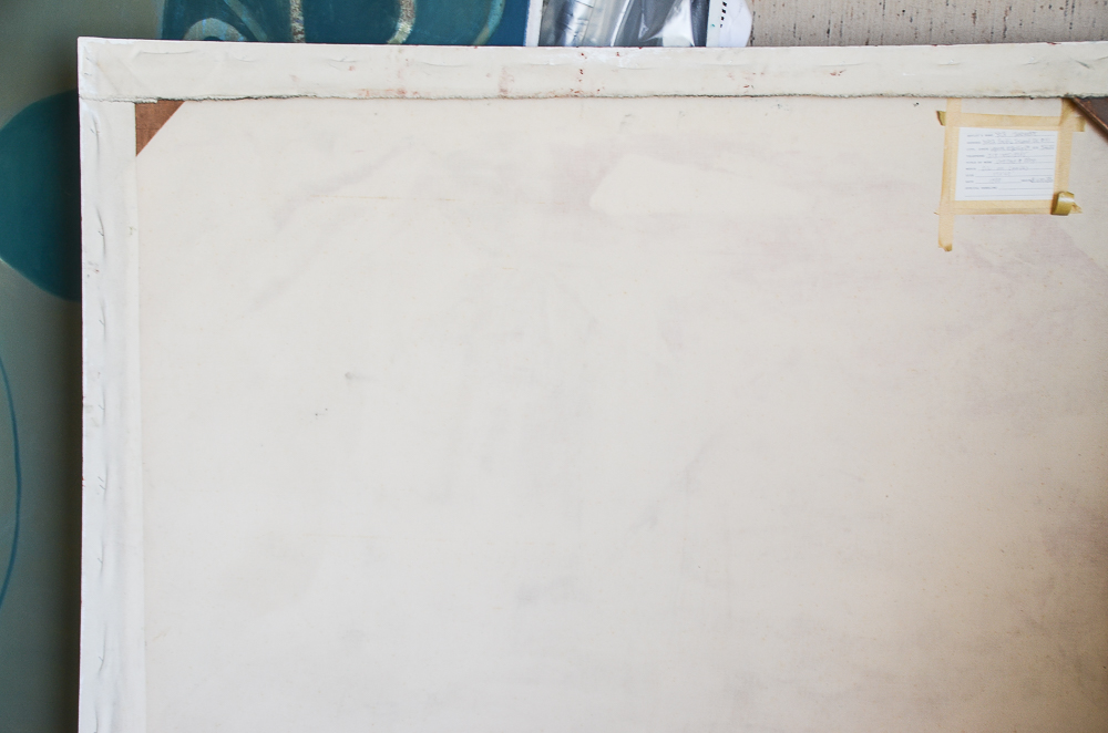 Yoji Takenaka 1988 Abstract Oil on Canvas