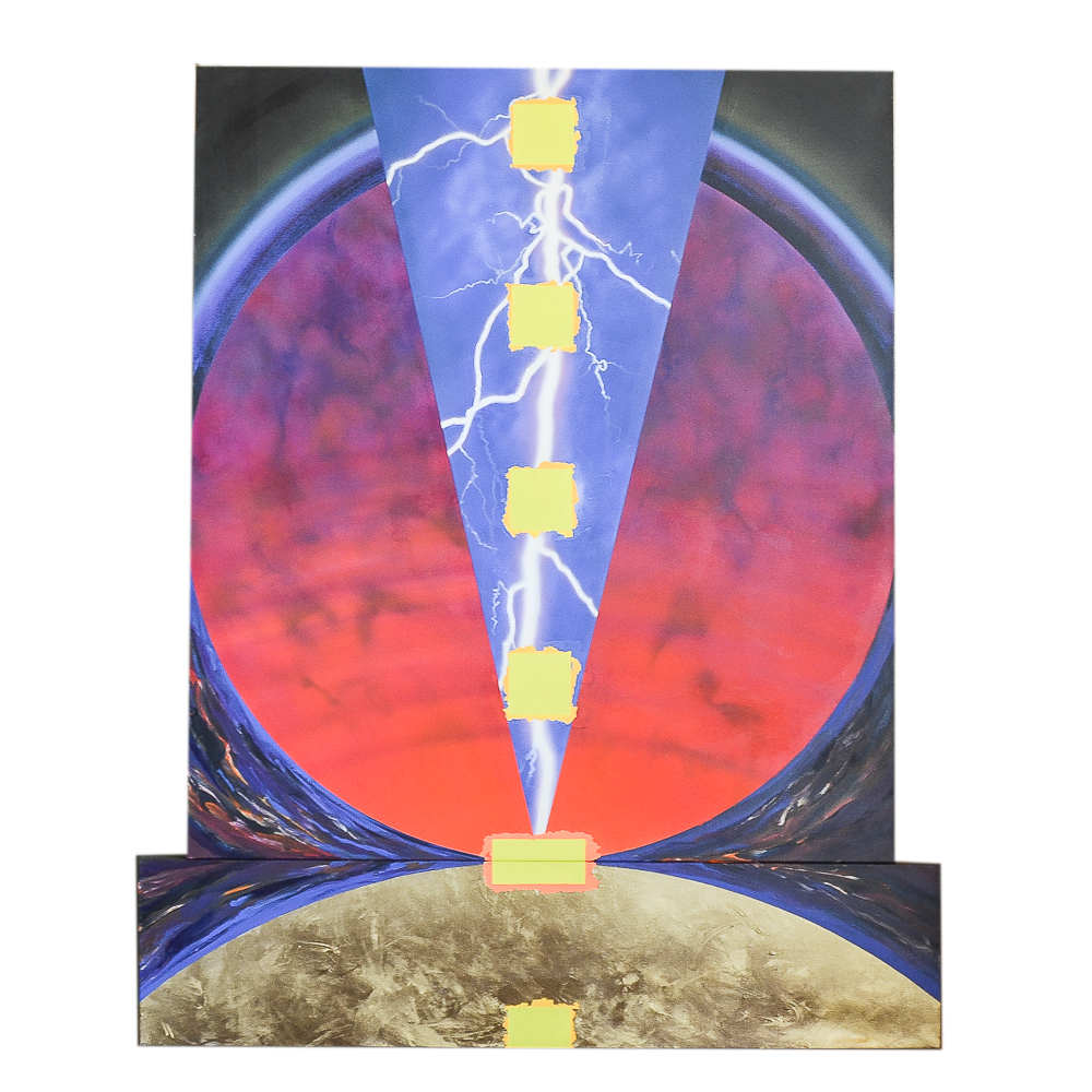 Norma Jean Squires Acrylic Painting "Playback"