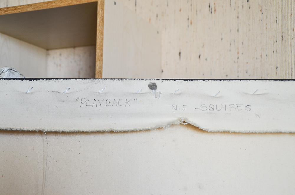 Norma Jean Squires Acrylic Painting "Playback"