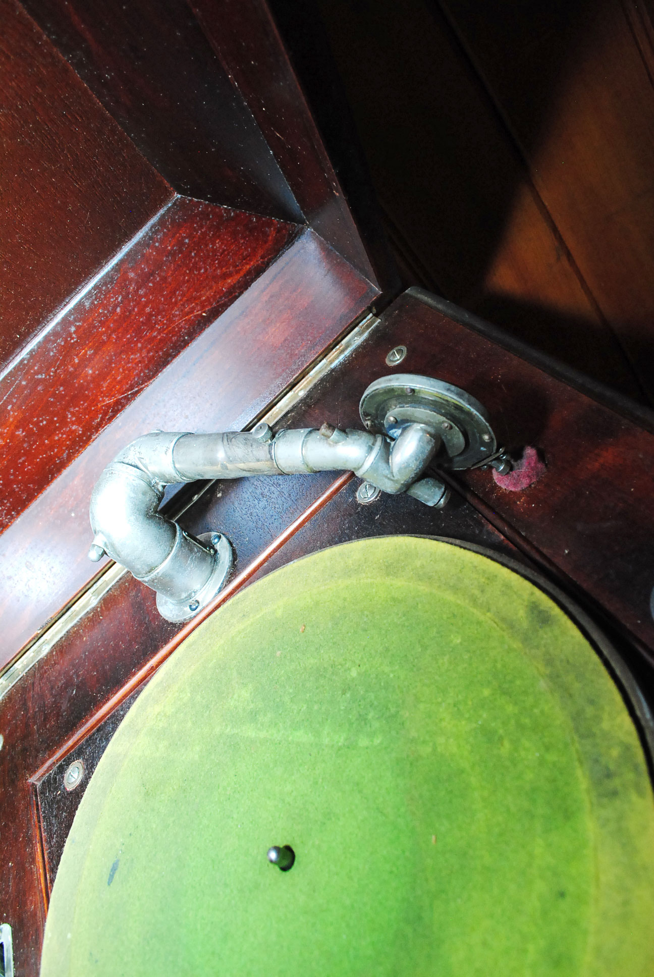 Vintage Record Player Cabinet