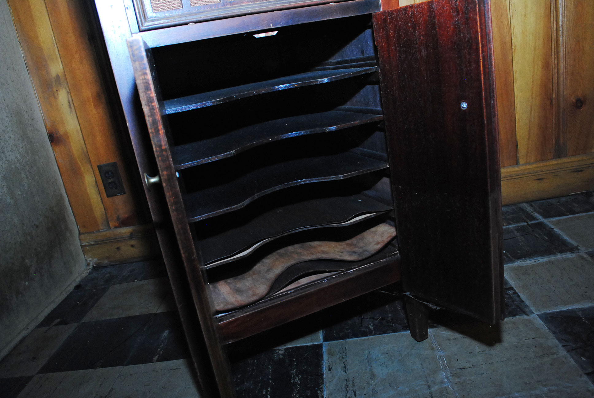 Vintage Record Player Cabinet