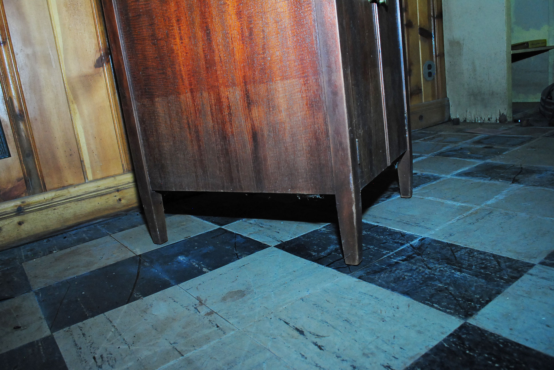 Vintage Record Player Cabinet