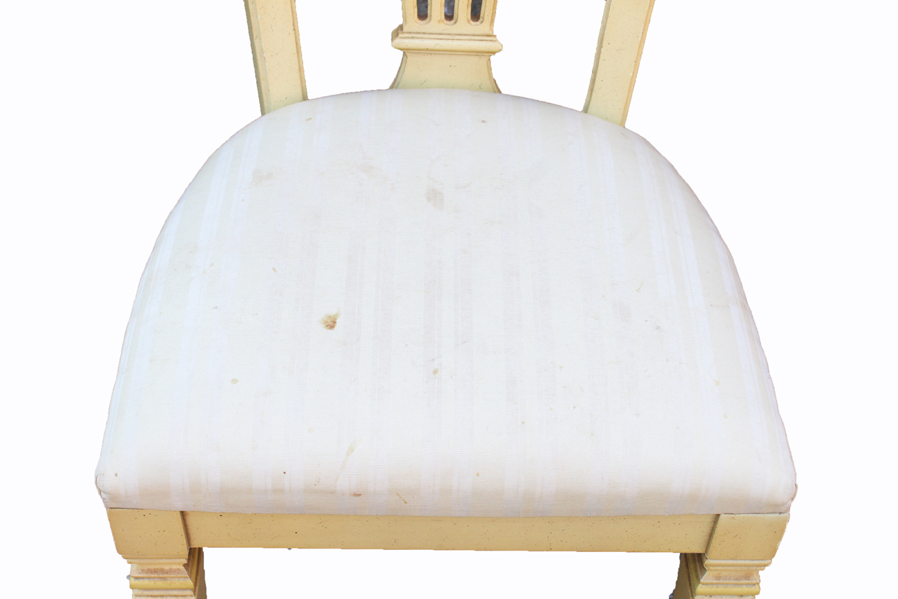 Thomasville Round Wooden Dining Table and Chairs