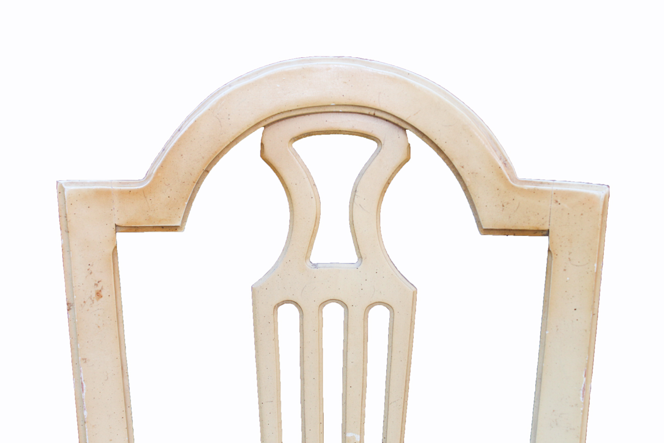 Thomasville Round Wooden Dining Table and Chairs