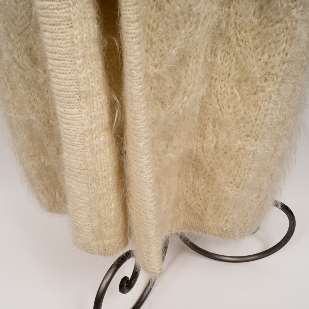 Women's Vintage Amita Mohair Blend Knit Coat