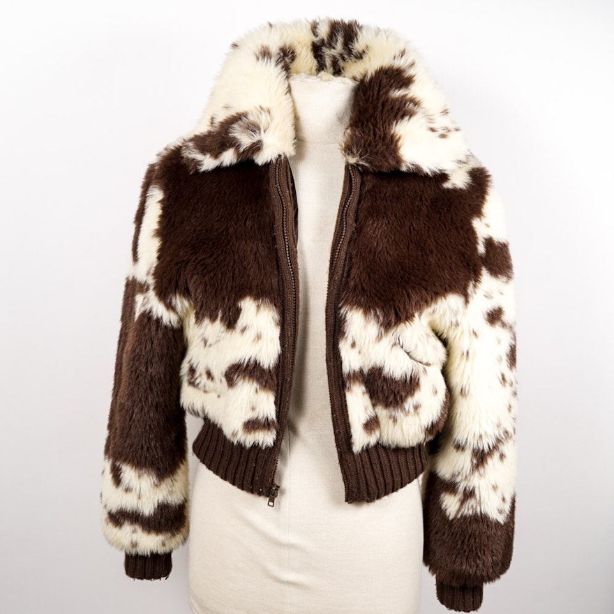 Newport News Faux Fur Jacket