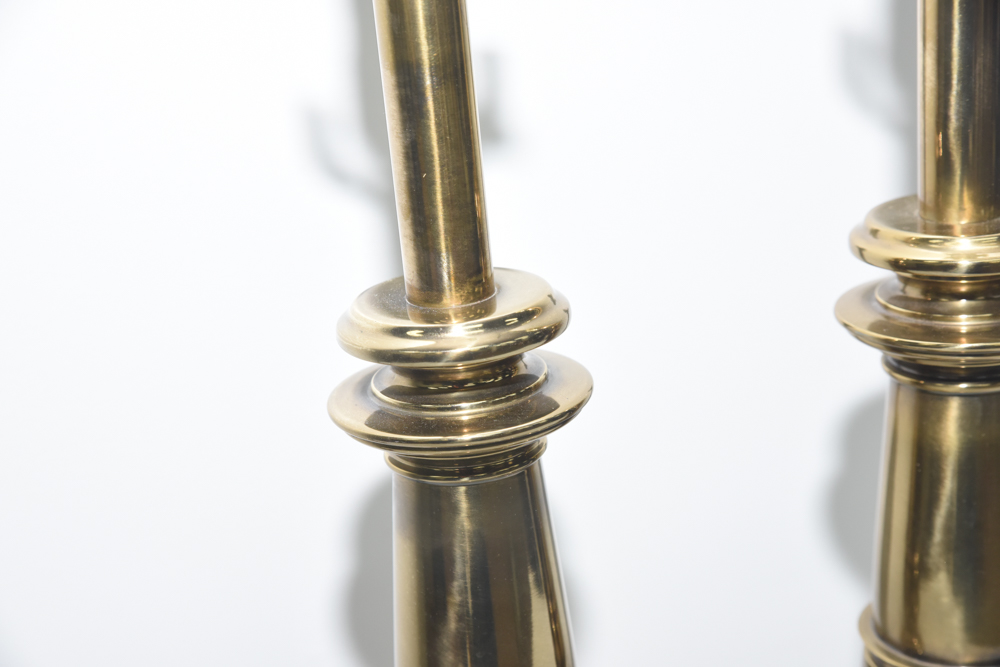 Pair of Vintage Brass Table Lamps