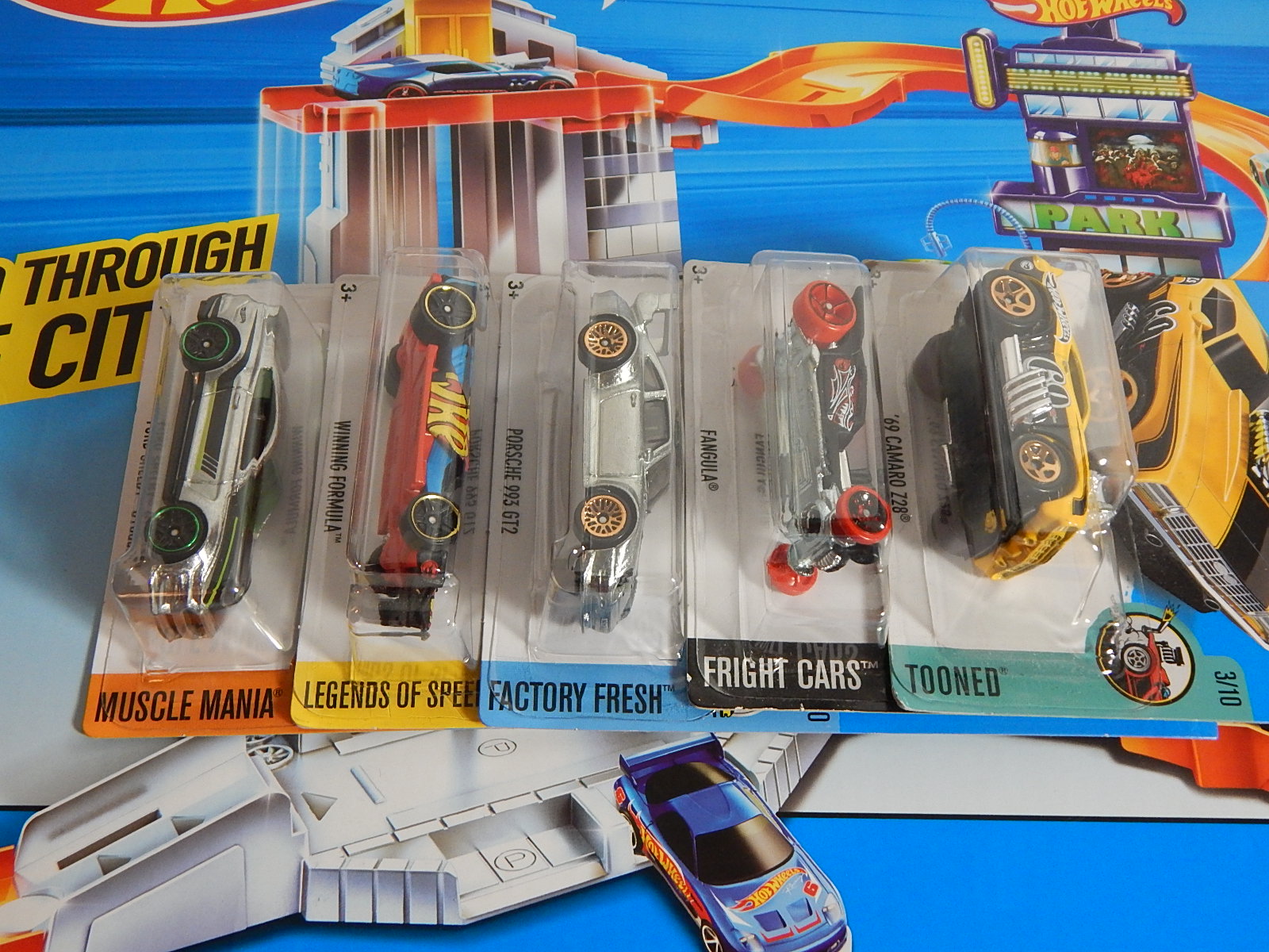 Hot Wheels Cars with Five Treasure Hunt Cars
