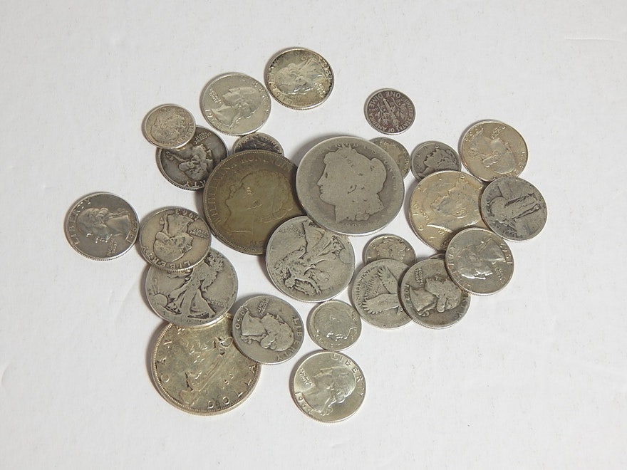 Assortment of Collectible Silver Coins