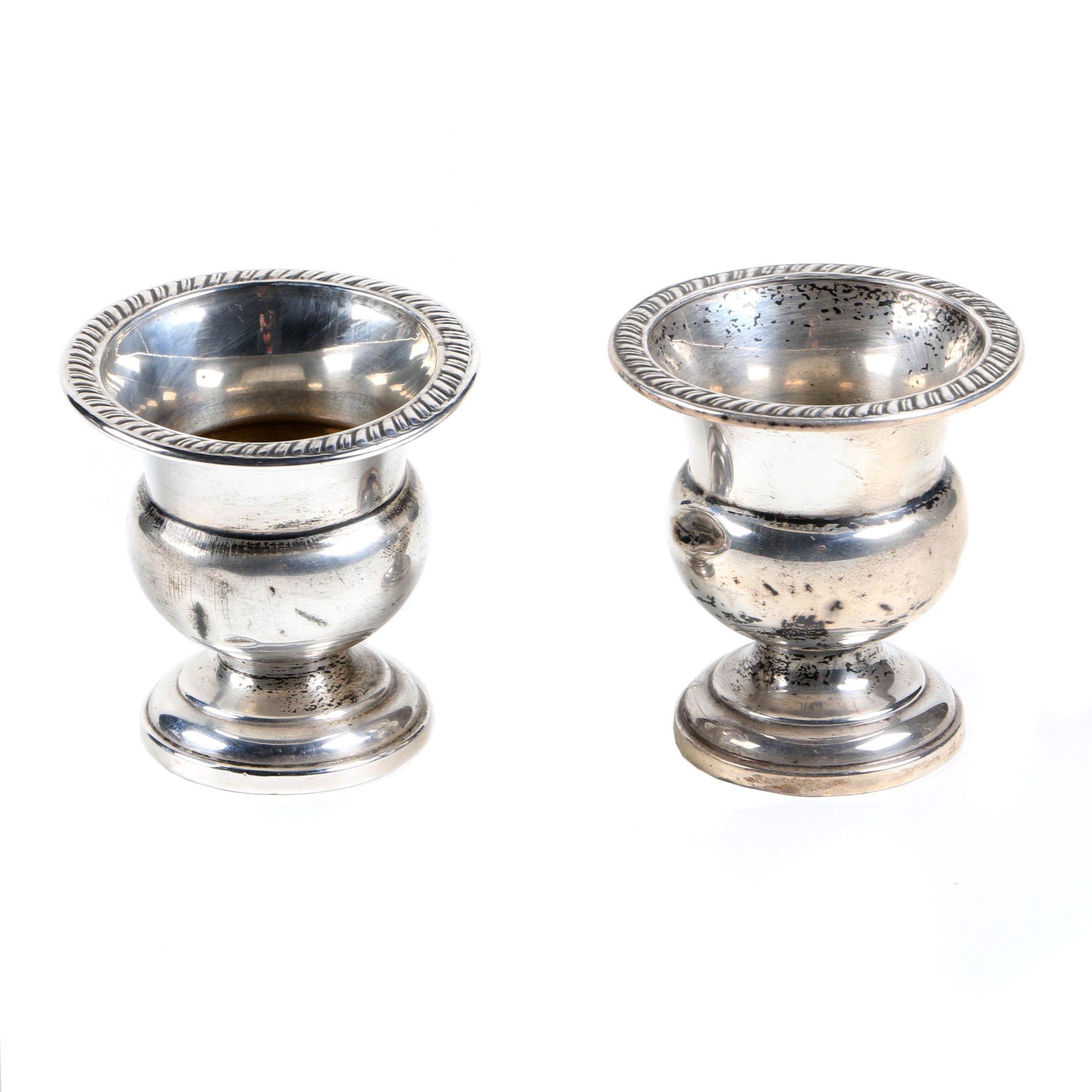 Revere Silversmiths Weighted Sterling Silver Cordial Cups