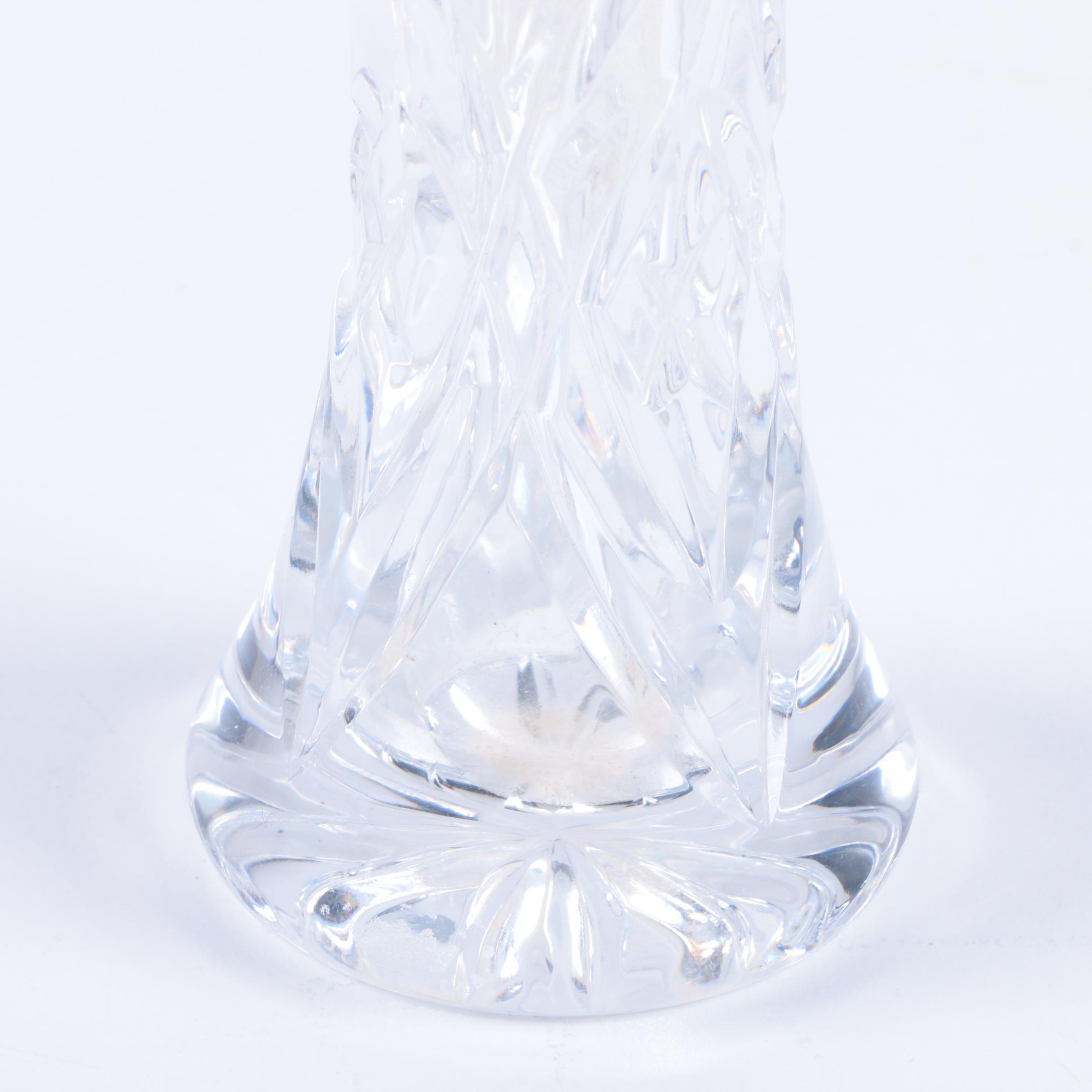 Royal Doulton Crystal Flared Vase